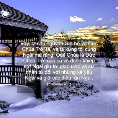 Picture 05 - Ða-ni-ên 9:4 VIE - Vậy, ta cầu nguyện Giê-hô-va Đức Chúa - Bible Verse Picture