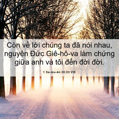 Picture 06 - 1 Sa-mu-ên 20:23 VIE - Còn về lời chúng ta đã nói nhau, - Bible Verse Picture
