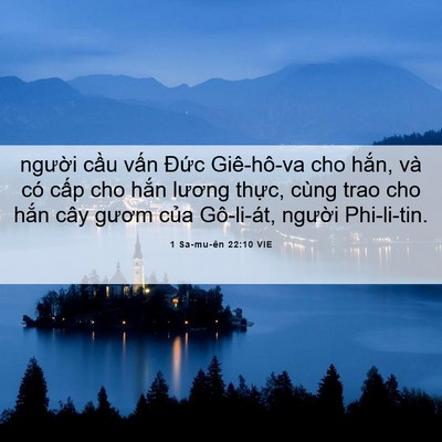Picture 06 - 1 Sa-mu-ên 22:10 VIE - người cầu vấn Đức Giê-hô-va cho - Bible Verse Picture