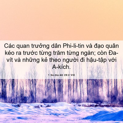 Picture 06 - 1 Sa-mu-ên 29:2 VIE - Các quan trưởng dân Phi-li-tin và đạo - Bible Verse Picture
