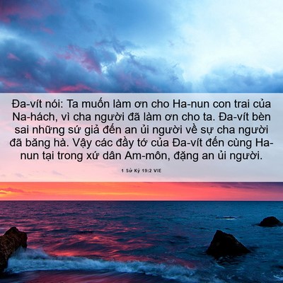 Picture 06 - 1 Sử Ký 19:2 VIE - Đa-vít nói: Ta muốn làm ơn cho Ha-nun con - Bible Verse Picture