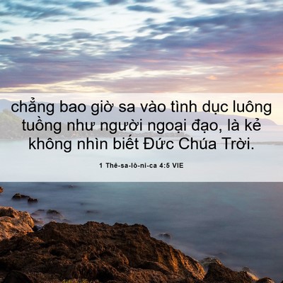 Picture 06 - 1 Thê-sa-lô-ni-ca 4:5 VIE - chẳng bao giờ sa vào tình dục luông - Bible Verse Picture