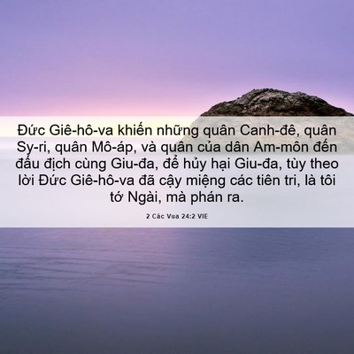 Picture 06 - 2 Các Vua 24:2 VIE - Đức Giê-hô-va khiến những quân - Bible Verse Picture