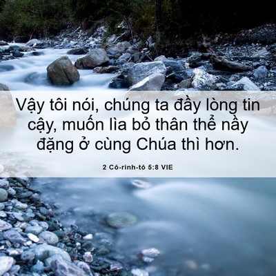 Picture 06 - 2 Cô-rinh-tô 5:8 VIE - Vậy tôi nói, chúng ta đầy lòng tin - Bible Verse Picture