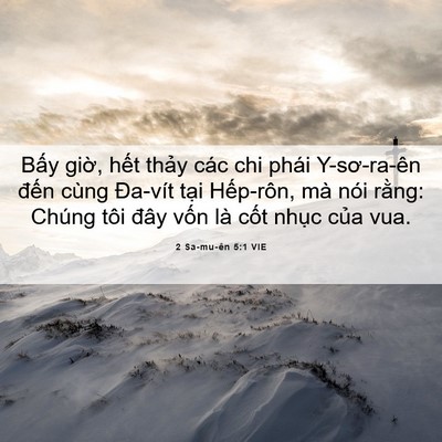Picture 06 - 2 Sa-mu-ên 5:1 VIE - Bấy giờ, hết thảy các chi phái - Bible Verse Picture
