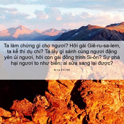 Picture 06 - Ai Ca 2:13 VIE - Ta làm chứng gì cho ngươi? Hỡi gái - Bible Verse Picture