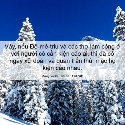 Picture 06 - Công Vụ Các Sứ đồ 19:38 VIE - Vậy, nếu Đê-mê-triu và các thợ làm - Bible Verse Picture