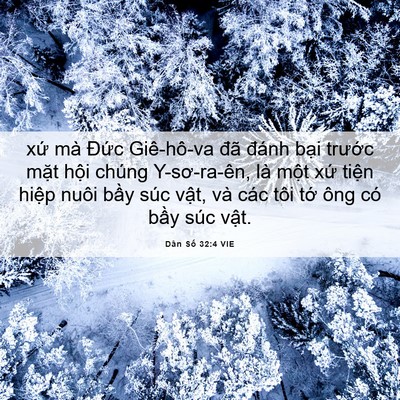 Picture 06 - Dân Số 32:4 VIE - xứ mà Đức Giê-hô-va đã đánh bại - Bible Verse Picture