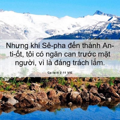 Picture 06 - Ga-la-ti 2:11 VIE - Nhưng khi Sê-pha đến thành An-ti-ốt, tôi - Bible Verse Picture