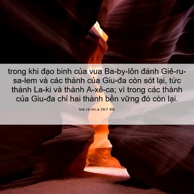 Picture 06 - Giê-rê-mi-a 34:7 VIE - trong khi đạo binh của vua Ba-by-lôn đánh - Bible Verse Picture