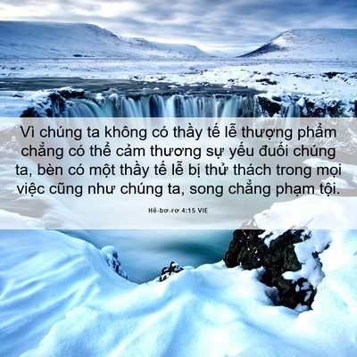Picture 06 - Hê-bơ-rơ 4:15 VIE - Vì chúng ta không có thầy tế lễ - Bible Verse Picture