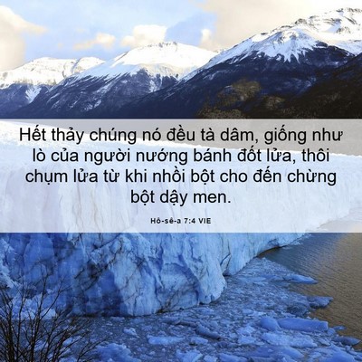 Picture 06 - Hô-sê-a 7:4 VIE - Hết thảy chúng nó đều tà dâm, giống - Bible Verse Picture