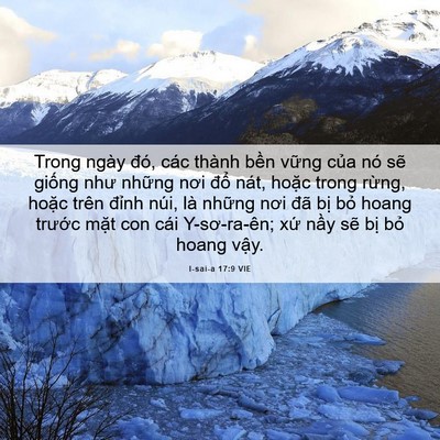 Picture 06 - I-sai-a 17:9 VIE - Trong ngày đó, các thành bền vững của - Bible Verse Picture