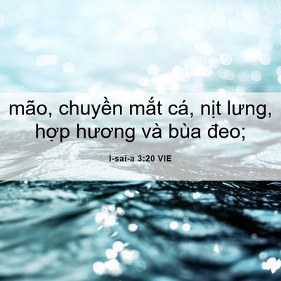 Picture 06 - I-sai-a 3:20 VIE - mão, chuyền mắt cá, nịt lưng, hợp - Bible Verse Picture