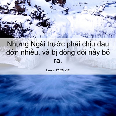 Picture 06 - Lu-ca 17:25 VIE - Nhưng Ngài trước phải chịu đau đớn - Bible Verse Picture