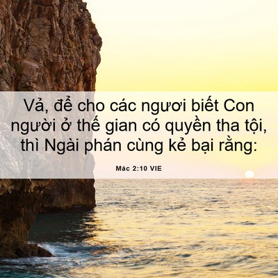 Picture 06 - Mác 2:10 VIE - Vả, để cho các ngươi biết Con người - Bible Verse Picture