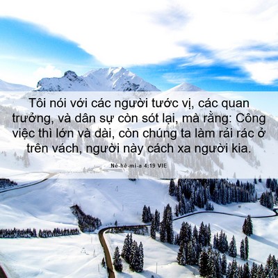 Picture 06 - Nê-hê-mi-a 4:19 VIE - Tôi nói với các người tước vị, các - Bible Verse Picture