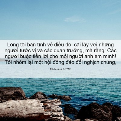 Picture 06 - Nê-hê-mi-a 5:7 VIE - Lòng tôi bàn tính về điều đó, cãi - Bible Verse Picture