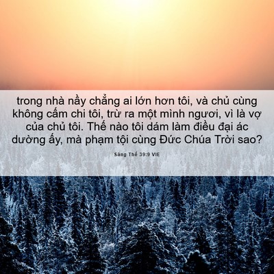 Picture 06 - Sáng Thế 39:9 VIE - trong nhà nầy chẳng ai lớn hơn tôi, và - Bible Verse Picture