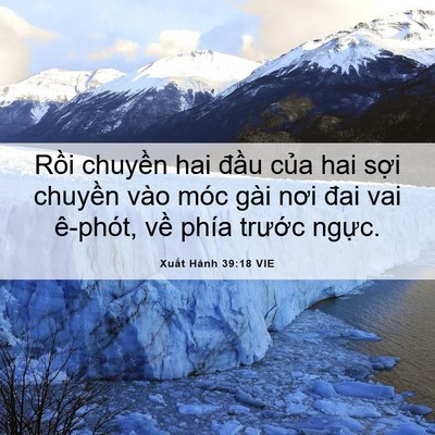 Picture 06 - Xuất Hành 39:18 VIE - Rồi chuyền hai đầu của hai sợi - Bible Verse Picture