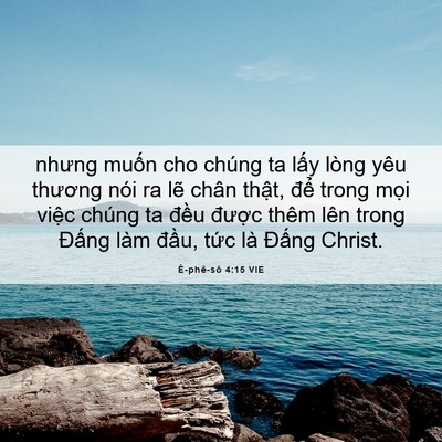 Picture 06 - Ê-phê-sô 4:15 VIE - nhưng muốn cho chúng ta lấy lòng yêu - Bible Verse Picture