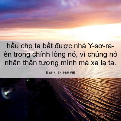 Picture 06 - Ê-xê-ki-ên 14:5 VIE - hầu cho ta bắt được nhà Y-sơ-ra-ên - Bible Verse Picture
