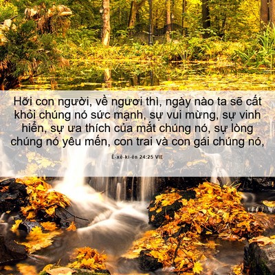 Picture 06 - Ê-xê-ki-ên 24:25 VIE - Hỡi con người, về ngươi thì, ngày nào - Bible Verse Picture