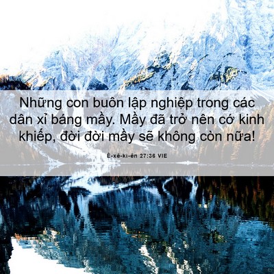 Picture 06 - Ê-xê-ki-ên 27:36 VIE - Những con buôn lập nghiệp trong các dân - Bible Verse Picture