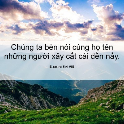 Picture 06 - Ê-xơ-ra 5:4 VIE - Chúng ta bèn nói cùng họ tên những - Bible Verse Picture