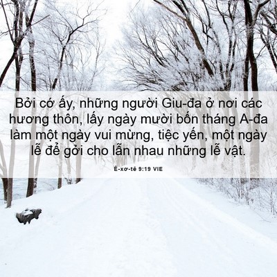 Picture 06 - Ê-xơ-tê 9:19 VIE - Bởi cớ ấy, những người Giu-đa ở - Bible Verse Picture