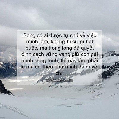 Picture 07 - 1 Cô-rinh-tô 7:37 VIE - Song có ai được tự chủ về việc mình - Bible Verse Picture