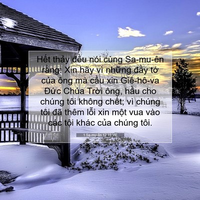 Picture 07 - 1 Sa-mu-ên 12:19 VIE - Hết thảy đều nói cùng Sa-mu-ên rằng: - Bible Verse Picture