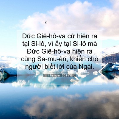 Picture 07 - 1 Sa-mu-ên 3:21 VIE - Đức Giê-hô-va cứ hiện ra tại Si-lô, - Bible Verse Picture