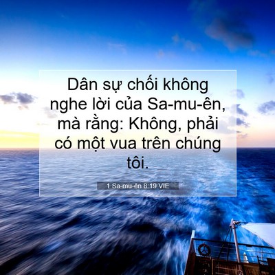 Picture 07 - 1 Sa-mu-ên 8:19 VIE - Dân sự chối không nghe lời của - Bible Verse Picture