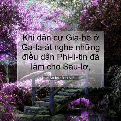 Picture 07 - 1 Sử Ký 10:11 VIE - Khi dân cư Gia-be ở Ga-la-át nghe những - Bible Verse Picture