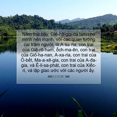 Picture 07 - 2 Sử Ký 23:1 VIE - Năm thứ bảy, Giê-hô-gia-đa làm cho mình - Bible Verse Picture