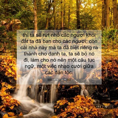 Picture 07 - 2 Sử Ký 7:20 VIE - thì ta sẽ rứt nhổ các ngươi khỏi - Bible Verse Picture
