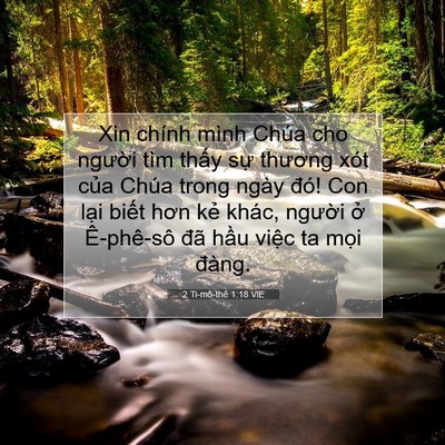 Picture 07 - 2 Ti-mô-thê 1:18 VIE - Xin chính mình Chúa cho người tìm thấy - Bible Verse Picture