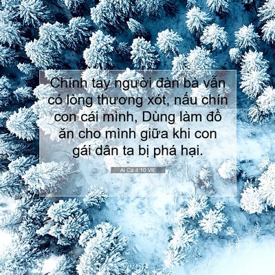 Picture 07 - Ai Ca 4:10 VIE - Chính tay người đàn bà vẫn có lòng - Bible Verse Picture