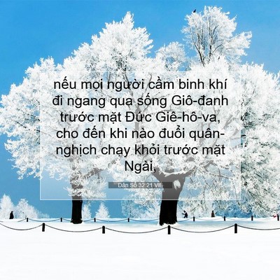 Picture 07 - Dân Số 32:21 VIE - nếu mọi người cầm binh khí đi ngang - Bible Verse Picture