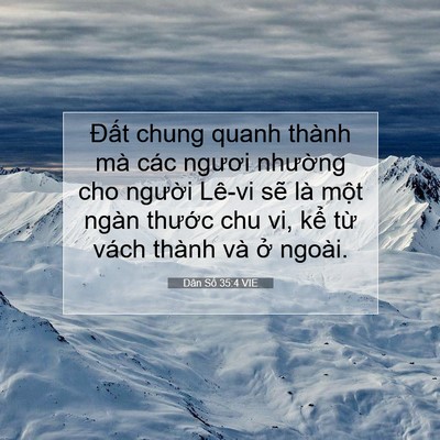 Picture 07 - Dân Số 35:4 VIE - Đất chung quanh thành mà các ngươi - Bible Verse Picture