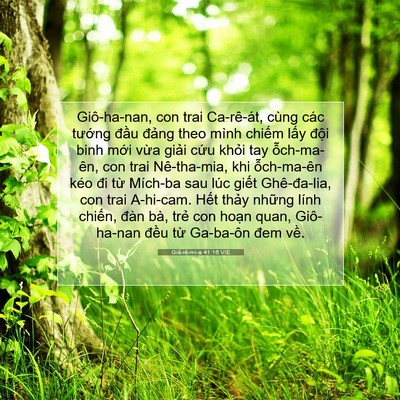 Picture 07 - Giê-rê-mi-a 41:16 VIE - Giô-ha-nan, con trai Ca-rê-át, cùng các - Bible Verse Picture