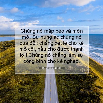 Picture 07 - Giê-rê-mi-a 5:28 VIE - Chúng nó mập béo và mởn mờ. Sự hung - Bible Verse Picture