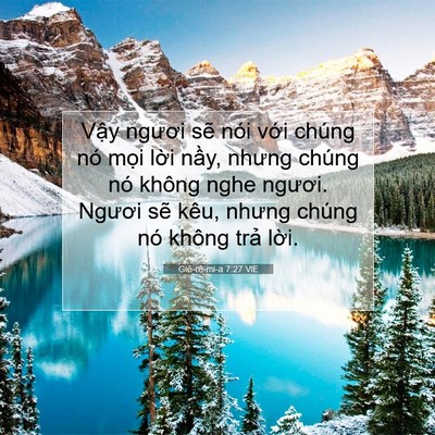 Picture 07 - Giê-rê-mi-a 7:27 VIE - Vậy ngươi sẽ nói với chúng nó mọi - Bible Verse Picture