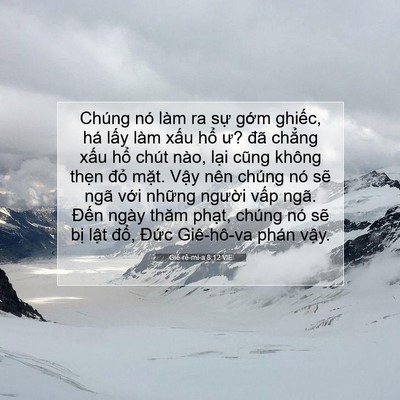 Picture 07 - Giê-rê-mi-a 8:12 VIE - Chúng nó làm ra sự gớm ghiếc, há lấy - Bible Verse Picture