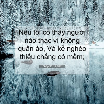 Picture 07 - Gióp 31:19 VIE - Nếu tôi có thấy người nào thác vì - Bible Verse Picture