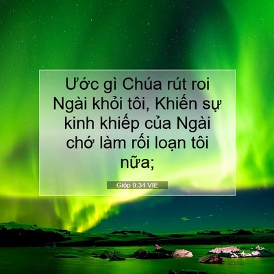 Picture 07 - Gióp 9:34 VIE - Ước gì Chúa rút roi Ngài khỏi tôi, - Bible Verse Picture