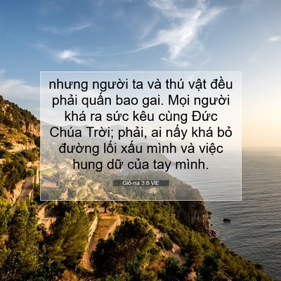 Picture 07 - Giô-na 3:8 VIE - nhưng người ta và thú vật đều phải - Bible Verse Picture