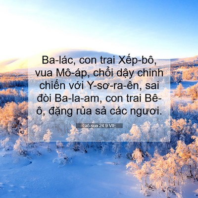 Picture 07 - Giô-sua 24:9 VIE - Ba-lác, con trai Xếp-bô, vua Mô-áp, chổi - Bible Verse Picture