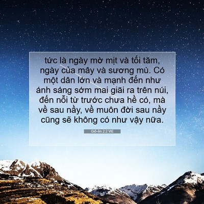 Picture 07 - Giô-ên 2:2 VIE - tức là ngày mờ mịt và tối tăm, ngày - Bible Verse Picture